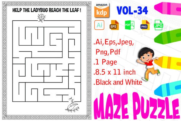 Download Printable Puzzle Kdp Interior for Kids - Printable puzzle Collection