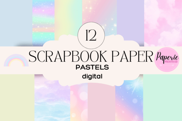 Download Pastel Scrapbook Paper - Scrapbook Collection