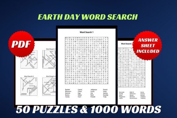 Download Earth Day Word Search for Adult - Premium Resources