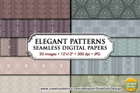 Download Elegant Patterns Digital Papers - Elegant patterns Collection