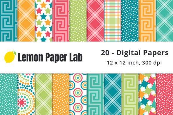 Download Tropical Digital Scrapbook Paper - Scrapbook Collection