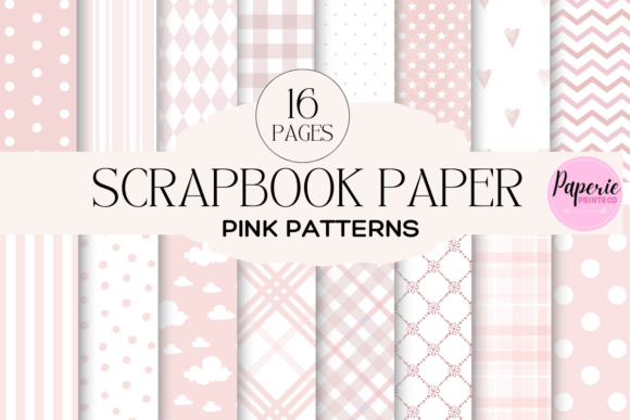 Download Pink Patterned Scrapbook Paper - Scrapbook Collection