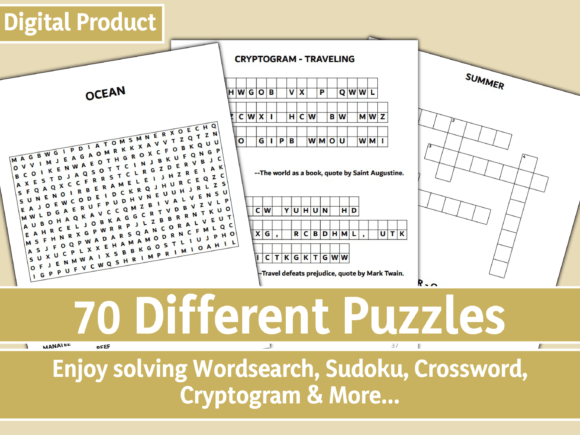 Download Activity Puzzles - Premium Resources