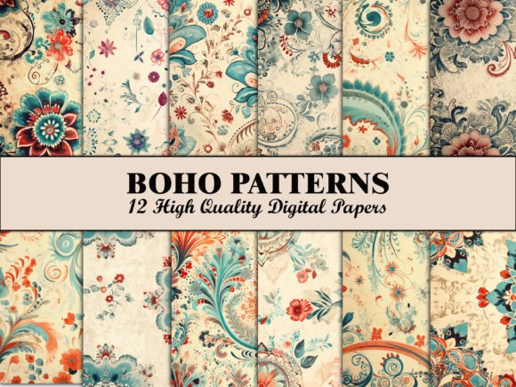 Download Boho Scrapbook Paper - Scrapbook Collection